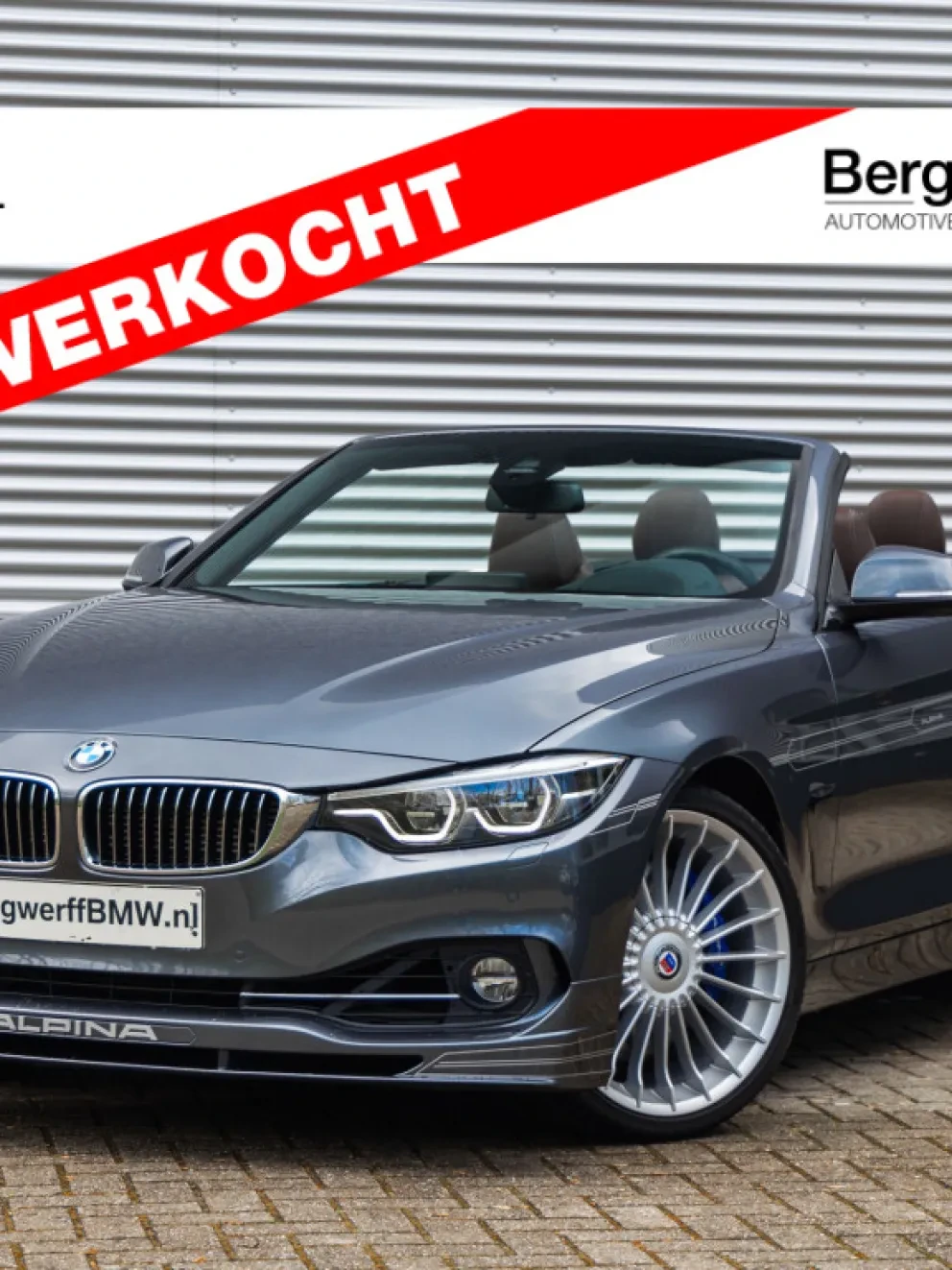 ALPINA B4 Cabrio S Bi-Turbo Sperre Mineral Grey Leder dakota schwarz F33 Lavalina 2 2018