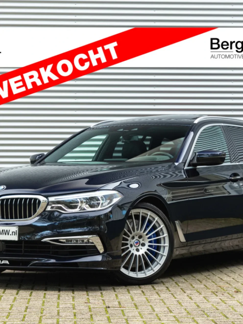 ALPINA B5 Touring Bi-Turbo Sperre Azurite Black Metallic Exklusivleder Nappa Schwarz G31 2018