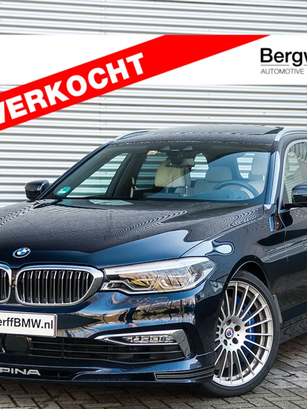 ALPINA B5 Touring Bi-turbo Imperial Blue Pearl Exklusivleder Nappa Elfenbeinwei G31