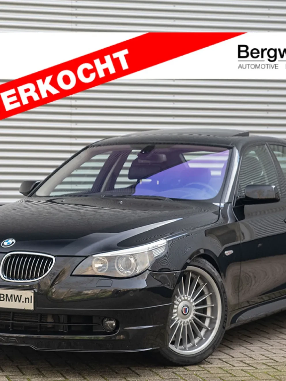 ALPINA B5 Youngtimer E60 Sedan Saphir Zwart 2005 Bergwerff Gorinchem