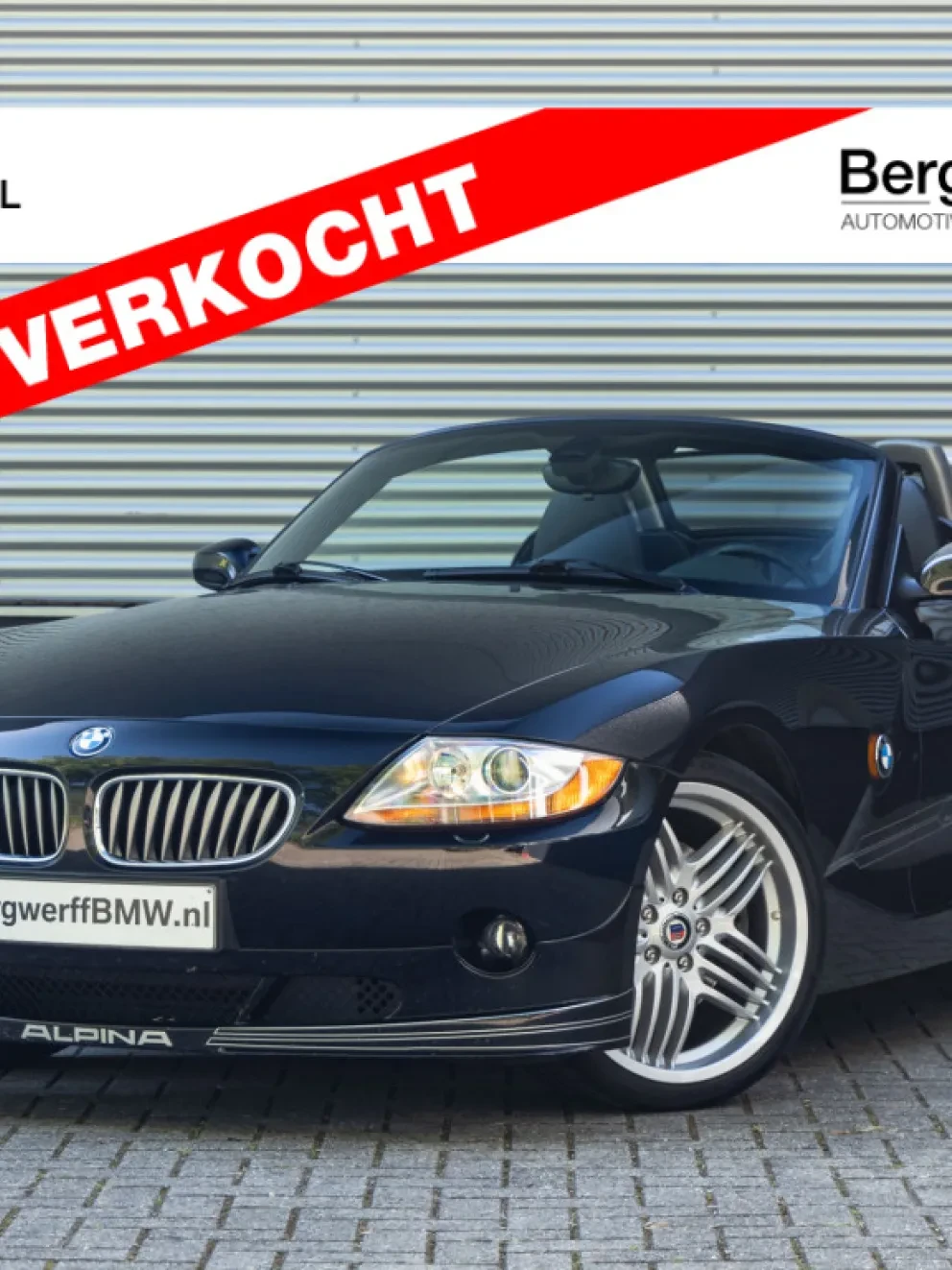 ALPINA Roadster S Cabrio E85 Handgeschakeld Manual Oregon schwarz leder 2004 Bergwerff