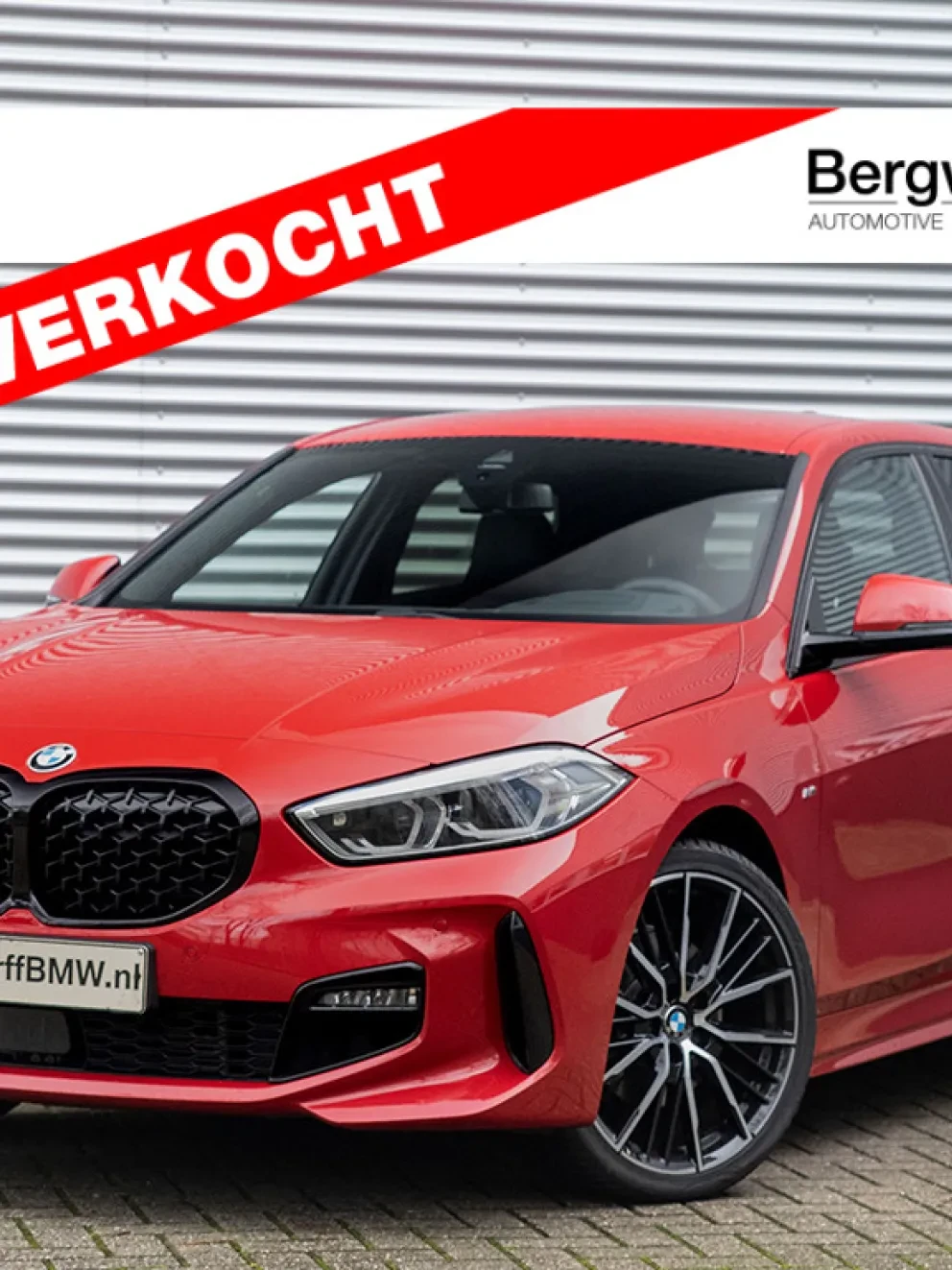 BMW 118i Melbourne Red Pearl Hatchback F40 M Sport Harman Kardon 2019 Bergwerff