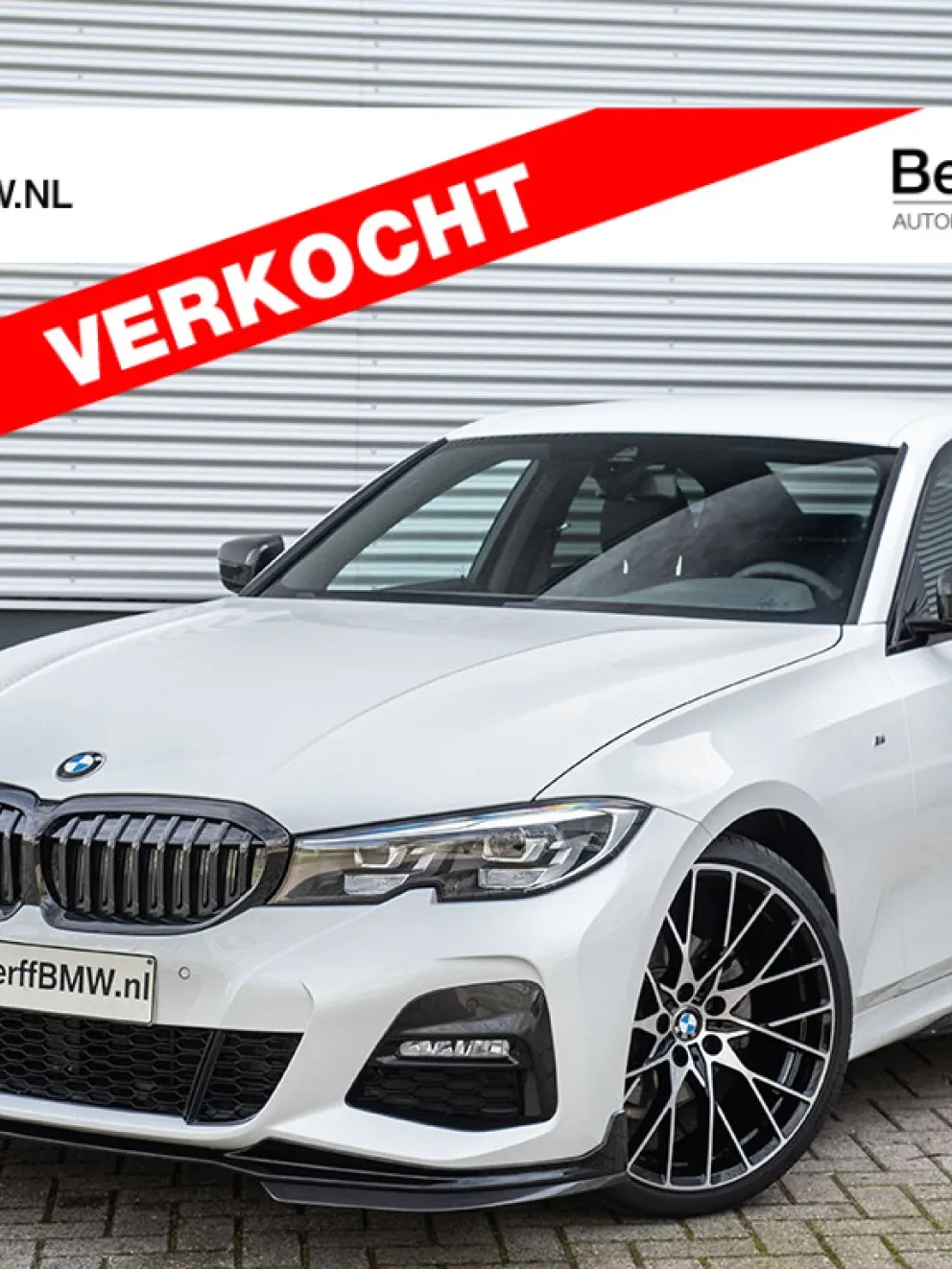 BMW 320i M-Performance Pack Carbon Edition Mineralweiss Leder Vernasca Schwarz G20 Bergwerff