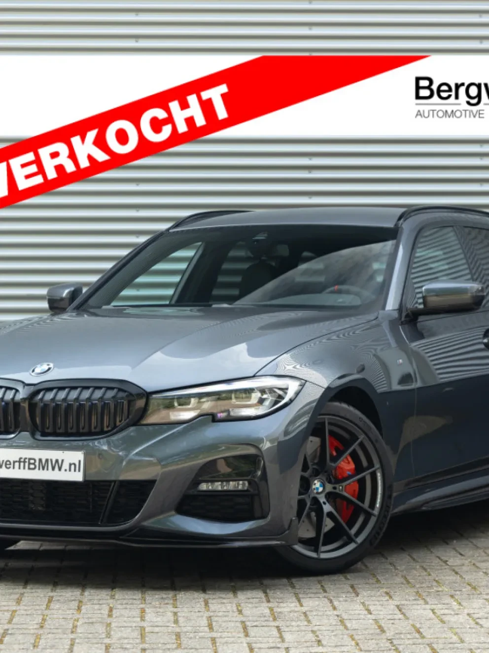 BMW 320i Touring G21 M Performance Mineral Grau Alcantara Sensatec Schwarz