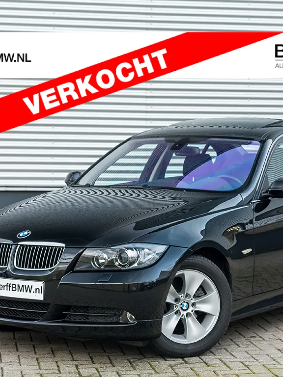 BMW 325i Youngtimer Blacksafier E90 Bergwerff