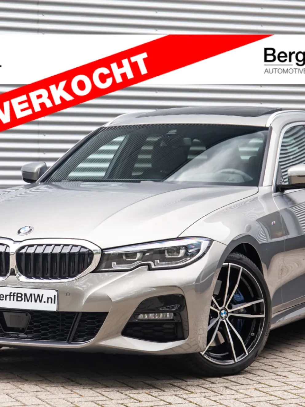 BMW 330i Touring High Executive M-Sport Oxidgrau II Metallic Leder Vernasca Schwarz G21 Bergwerff