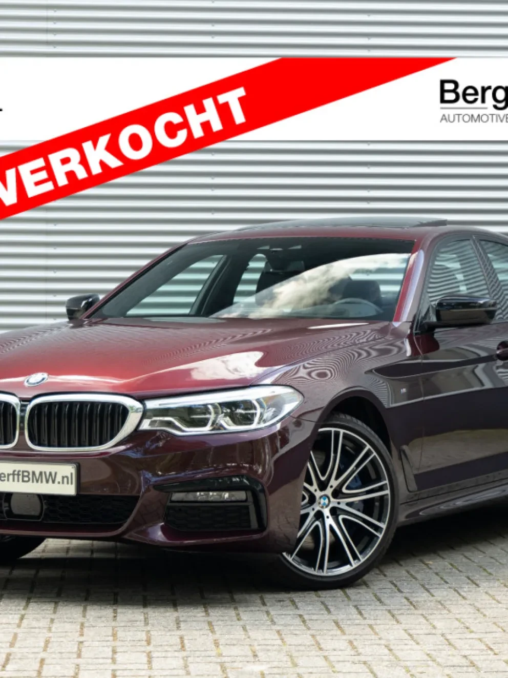 BMW 540i Sedan Individual Special Request Barbera Rot Metallic G30 Exklusivleder Nappa Schwarz
