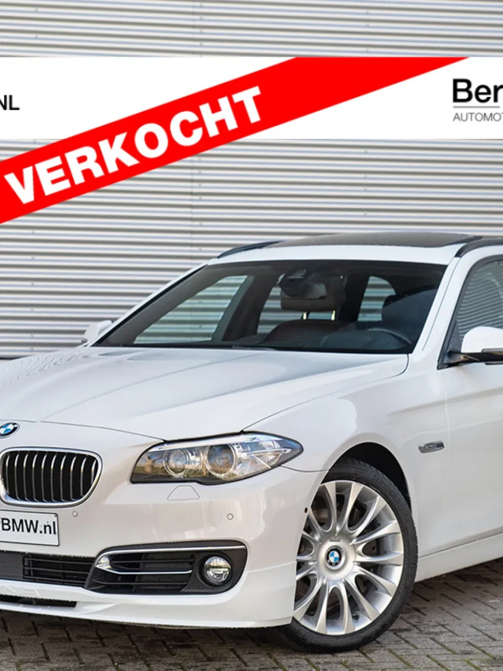 BMW 550i Touring Full-option Mineralweiss Exklusivleder Nappa Mokka Schwarz F11 Bergwerff