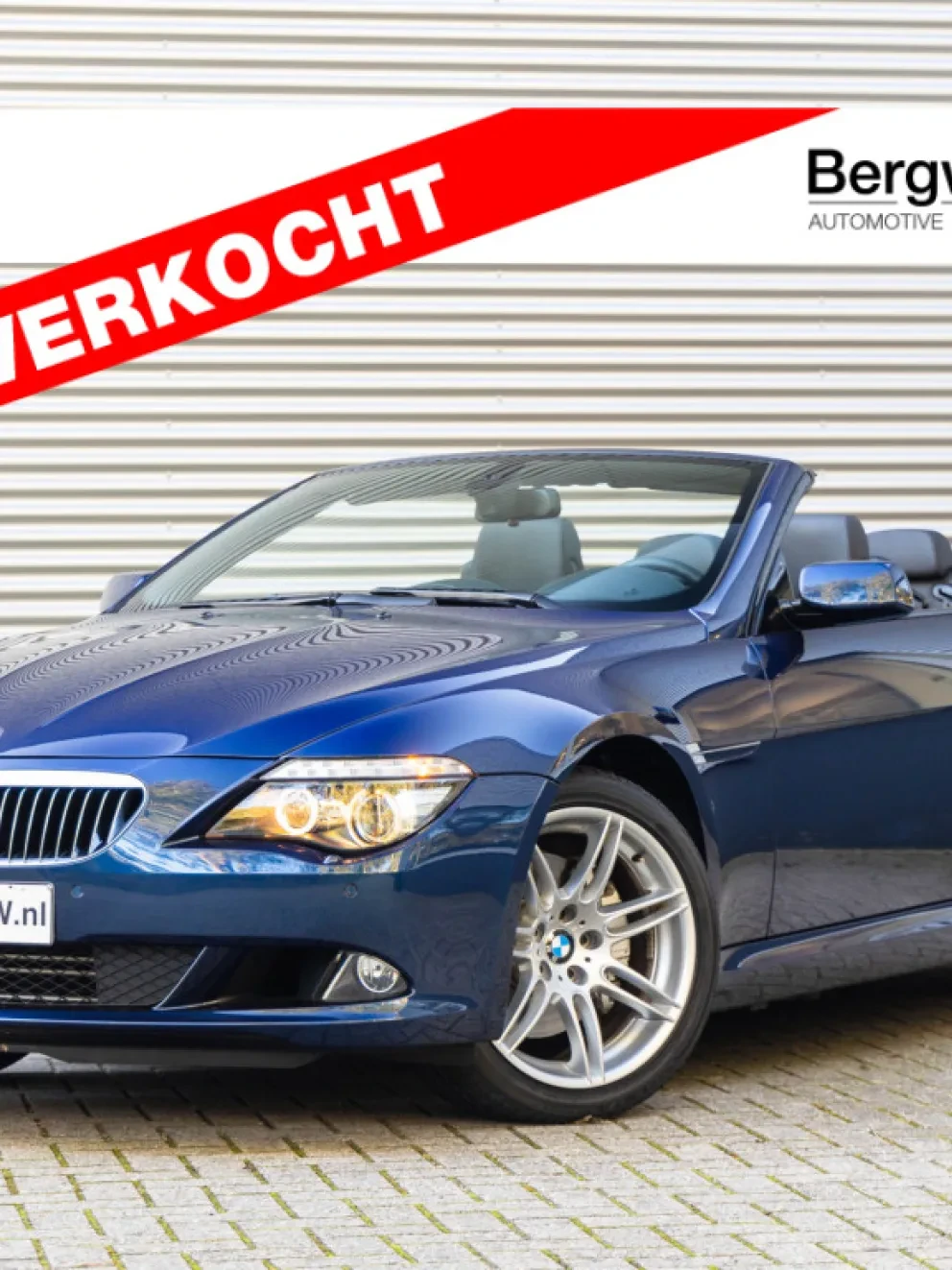 BMW 650i Cabrio Deep Sea Blue Tiefsee E64 Individual Audio High Executive Bergwerff