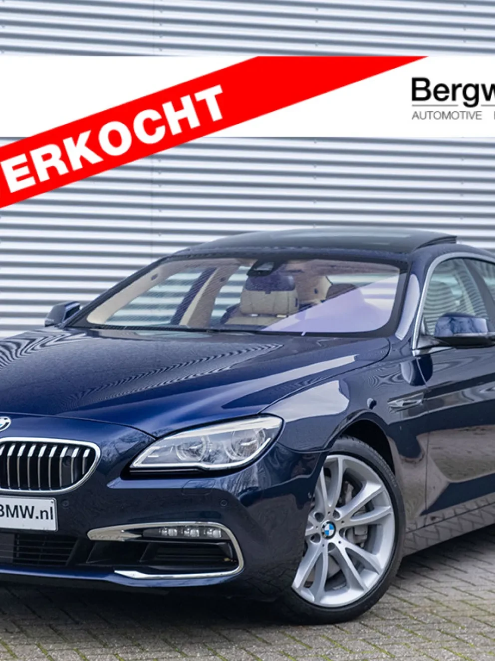 BMW 650i Gran Coupe tansanite blue individual champagner volleder F06 Bergwerff