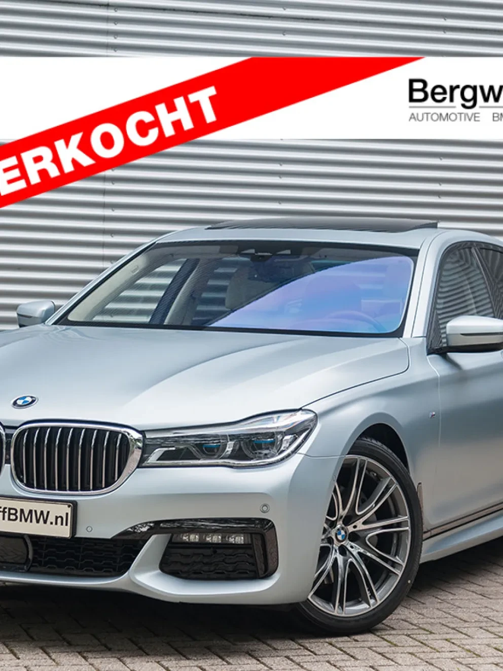 BMW 740d xDrive 40 Jahre 7er Edition Individual Frozen Silver Volleder Smoke White Black G11 Bergwerff