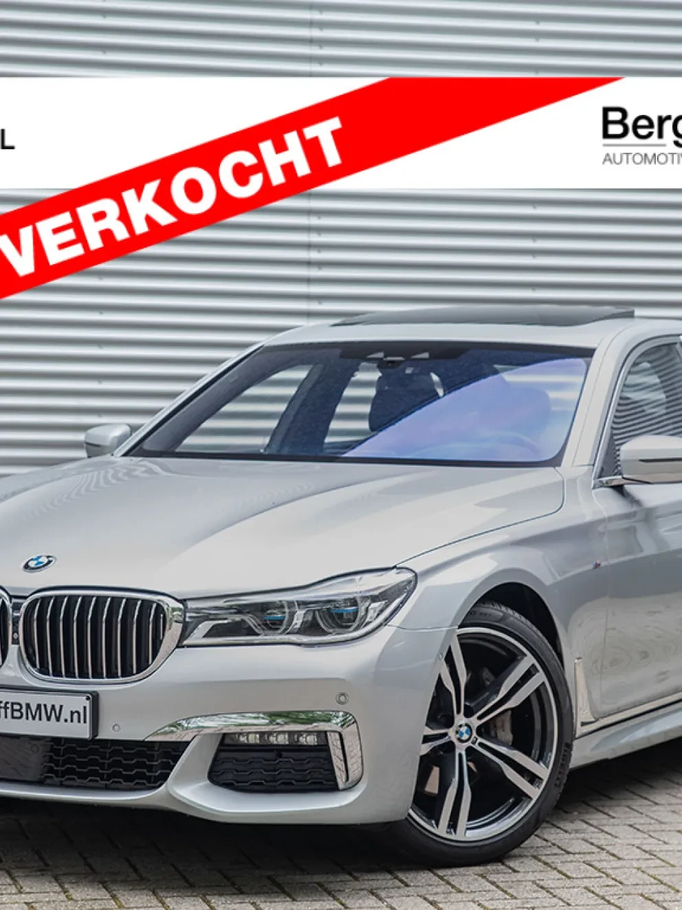 BMW 740d xDrive High Executive Glaciersilver Metallic Exklusivleder Nappa G11 Bergwerff