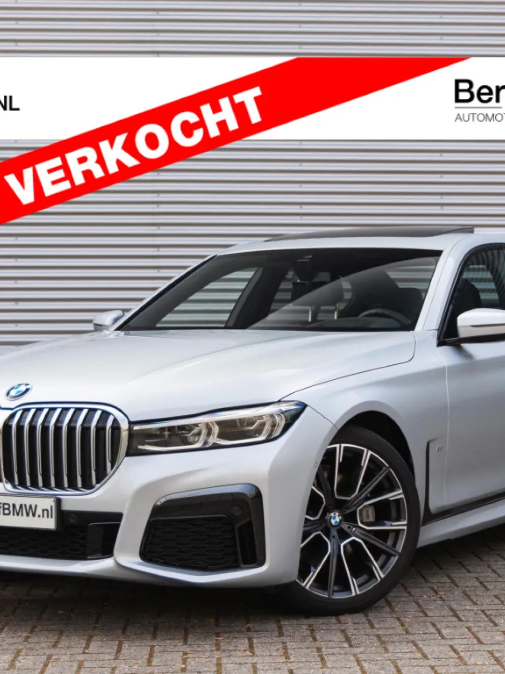 BMW 740i G11 Sedan High Executive Glacier Silver Dakota schwarz leder Luxe