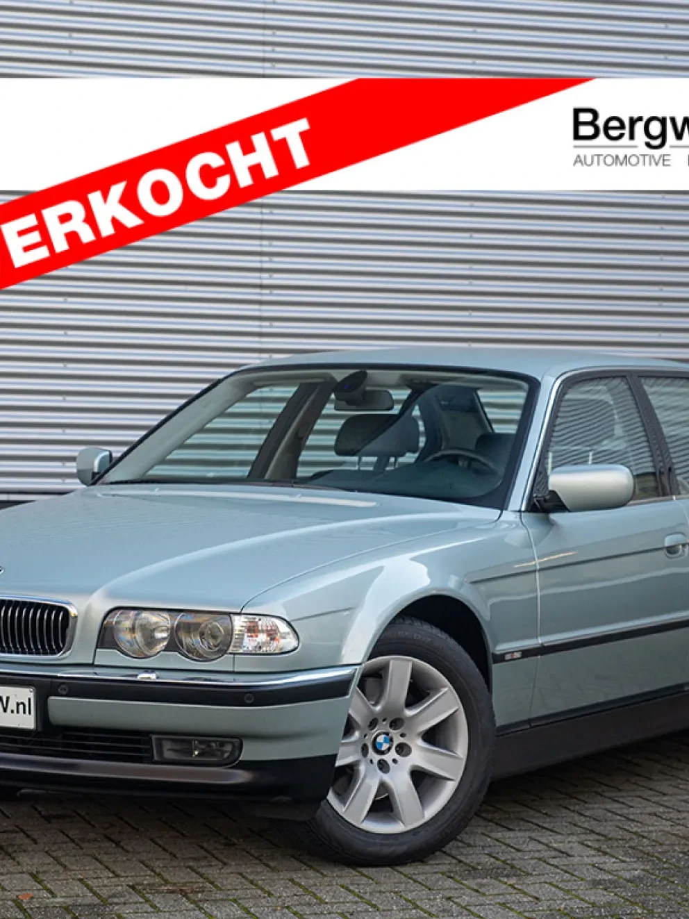 BMW 750iL E38 Glacier Green Metallic Volleder Montana Englischgrun Last of line 2001 Bergwerff