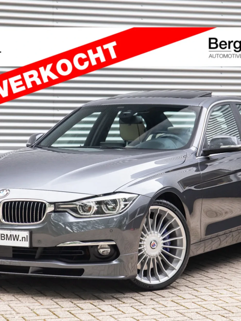 BMW ALPINA B3 Bi-Turbo Nappa Leder Mineralgrau Metallic F30 Bergwerff