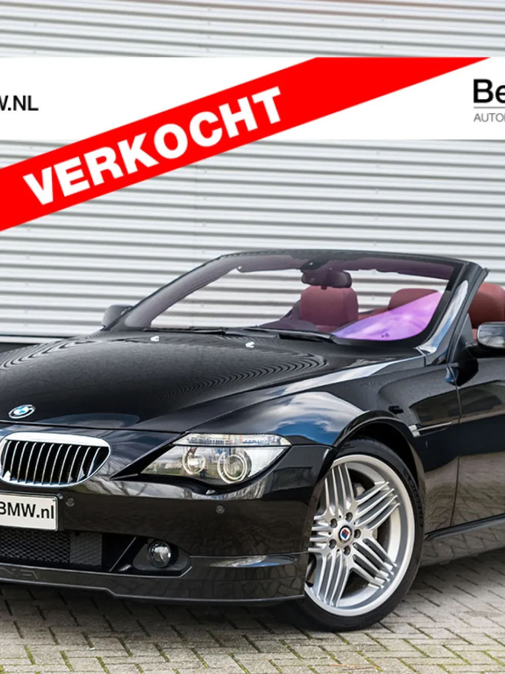 BMW ALPINA B6 Cabrio Blacksafier E64 Bergwerff