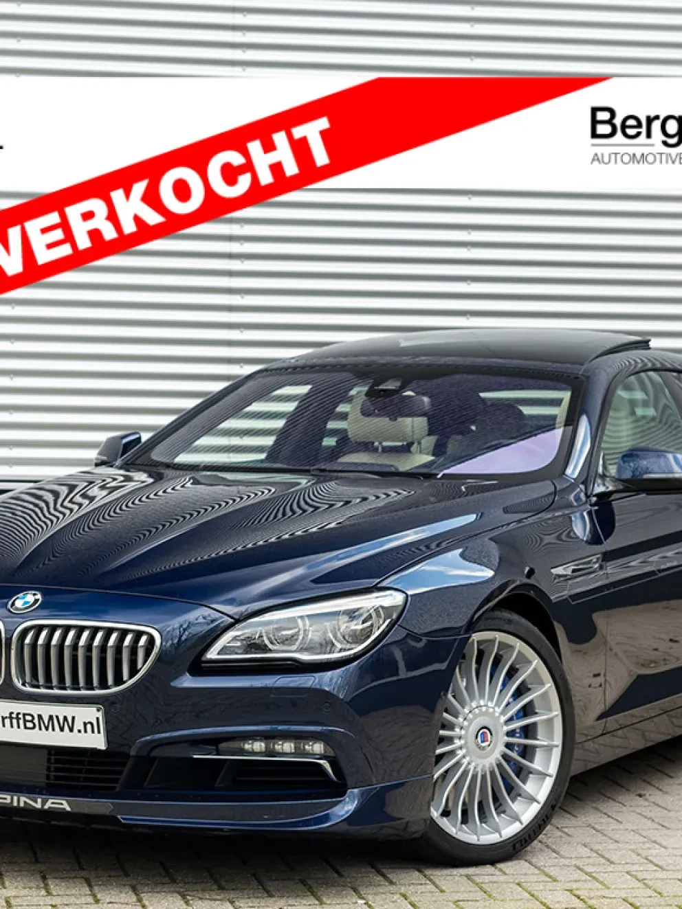 BMW ALPINA B6 Gran Coupé Bi-Turbo Lavalina Volleder Tansanitblau Metallic F06 Bergwerff