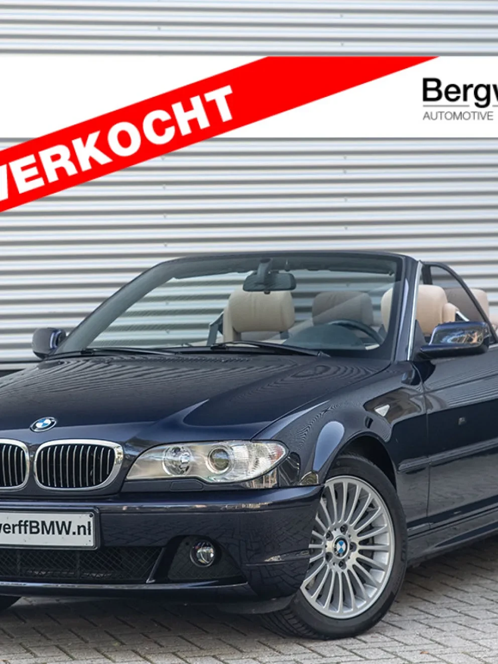 BMW E46 330Ci Cabrio Orient Blue Metallic Leder Montana Hellbeige Bergwerff