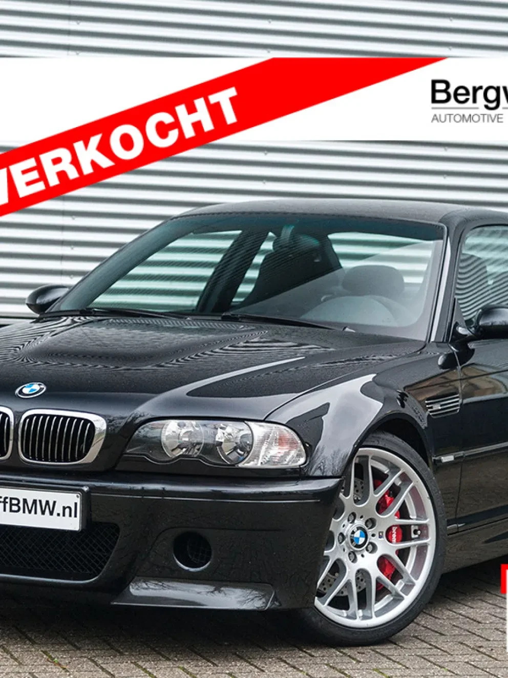 BMW E46 M3 CSL Coupe Saphir Zwart Amaretta reflex pur antrazit 2003 Bergwerff Gorinchem