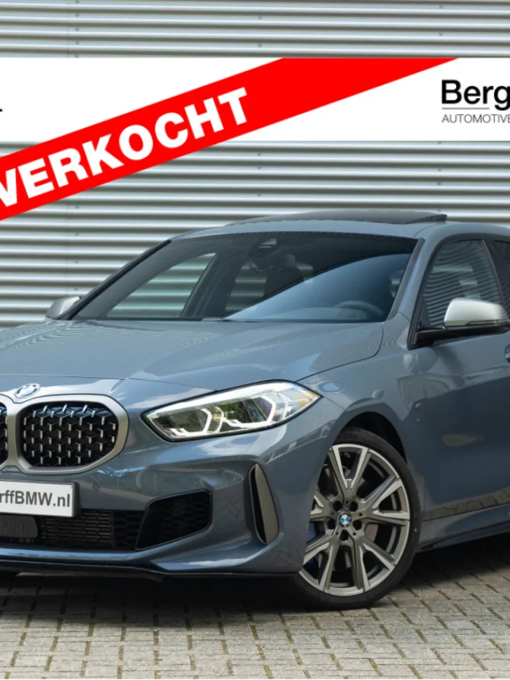 BMW M135i F40 Stormbay Metallic Hartchback Dakota schwarz leder Harman Kardon