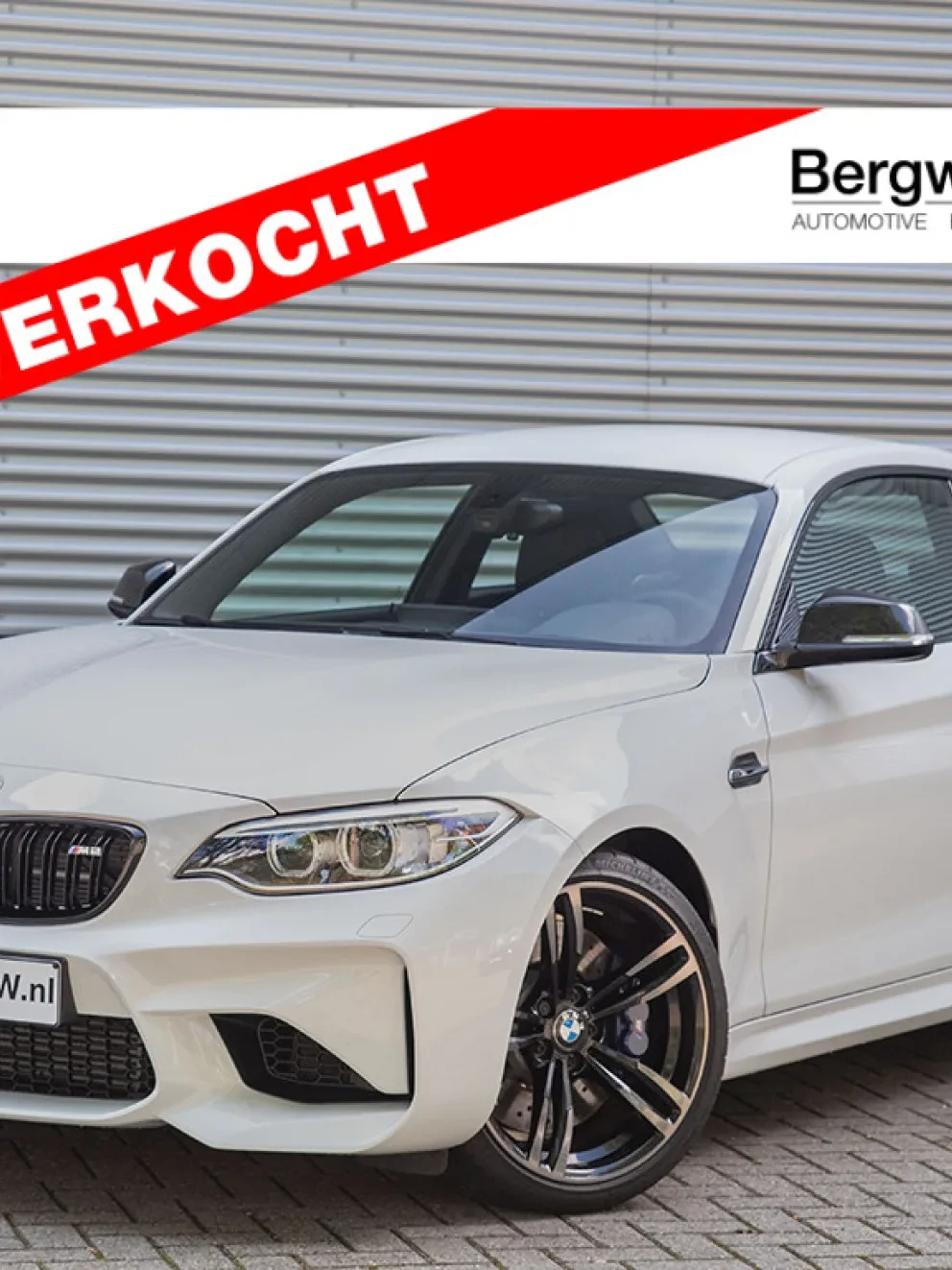 BMW M2 Coupé DCT M-Performance uitlaat Alpinweiss III F87 Bergwerff