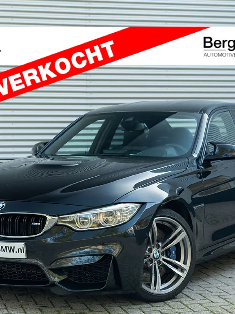 BMW M3 DCT Blacksafier Volleder Merino Schwarz F80 Bergwerff