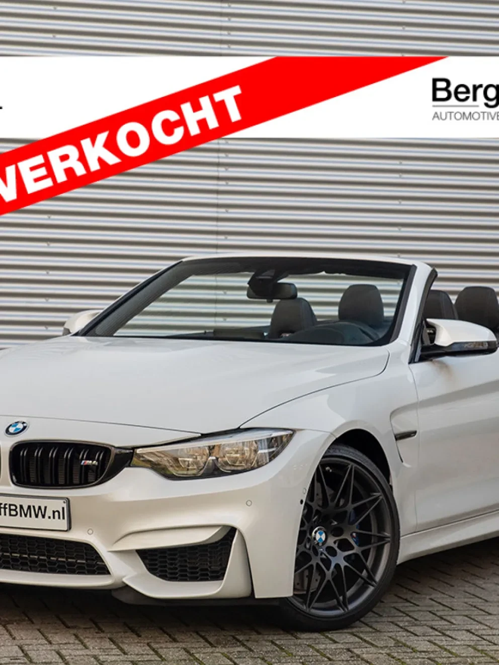 BMW M4 Competition Cabrio F83 Mineral White Metallic Volleder merino schwarz M Drivers package