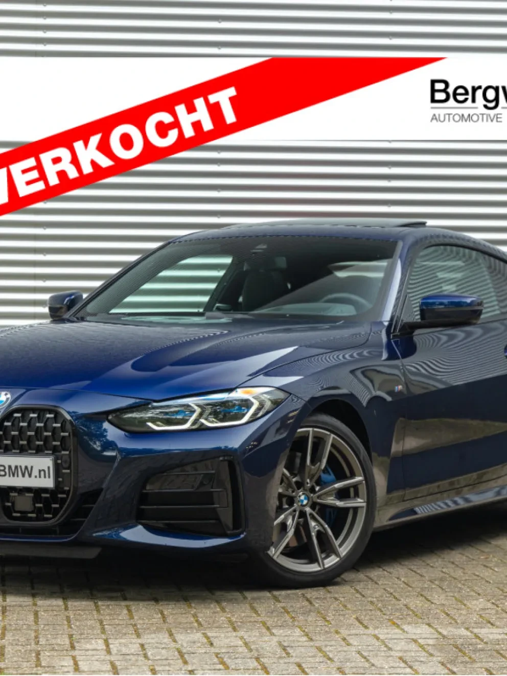 BMW M440i Coupe Individual Tansanitblau Metallic G22 Leder Vernasca Schwarz