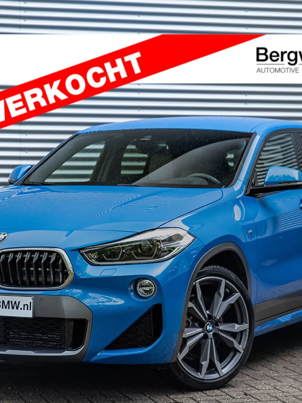 BMW X2 xDrive20i High Executive M-Sport X Memoryzetels Misano Blau Metallic F39 Bergwerff