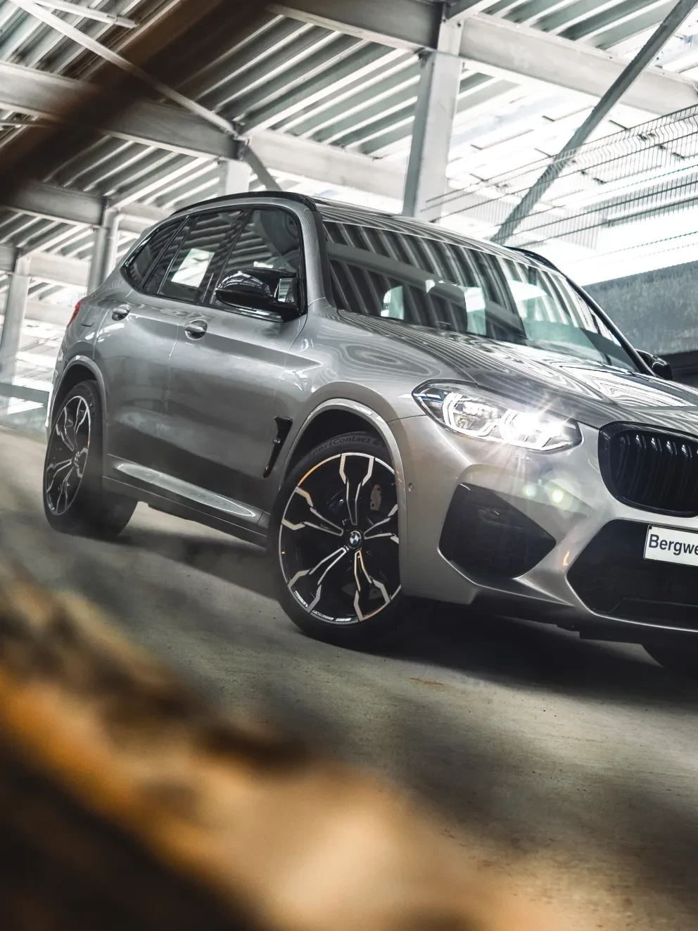 BMW X3 M Competition Donington Grau G01 Merino Schwarz leder M Drivers package Bergwerff