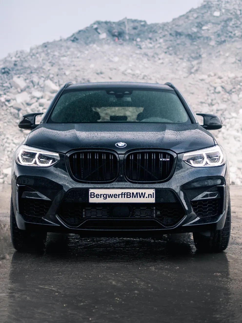 BMW X3 M Competition Saphir zwart SUV F97 Bergwerff