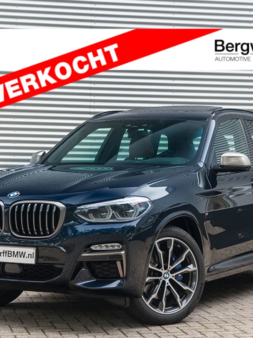 BMW X3 M40i xDrive High Executive Carbonschwarz G01 Bergwerff