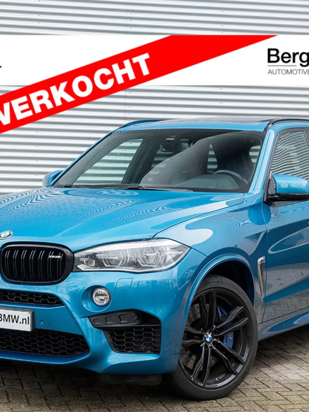 BMW X5 M Invididual Volleder Merino Long Beach Blue F85 Bergwerff