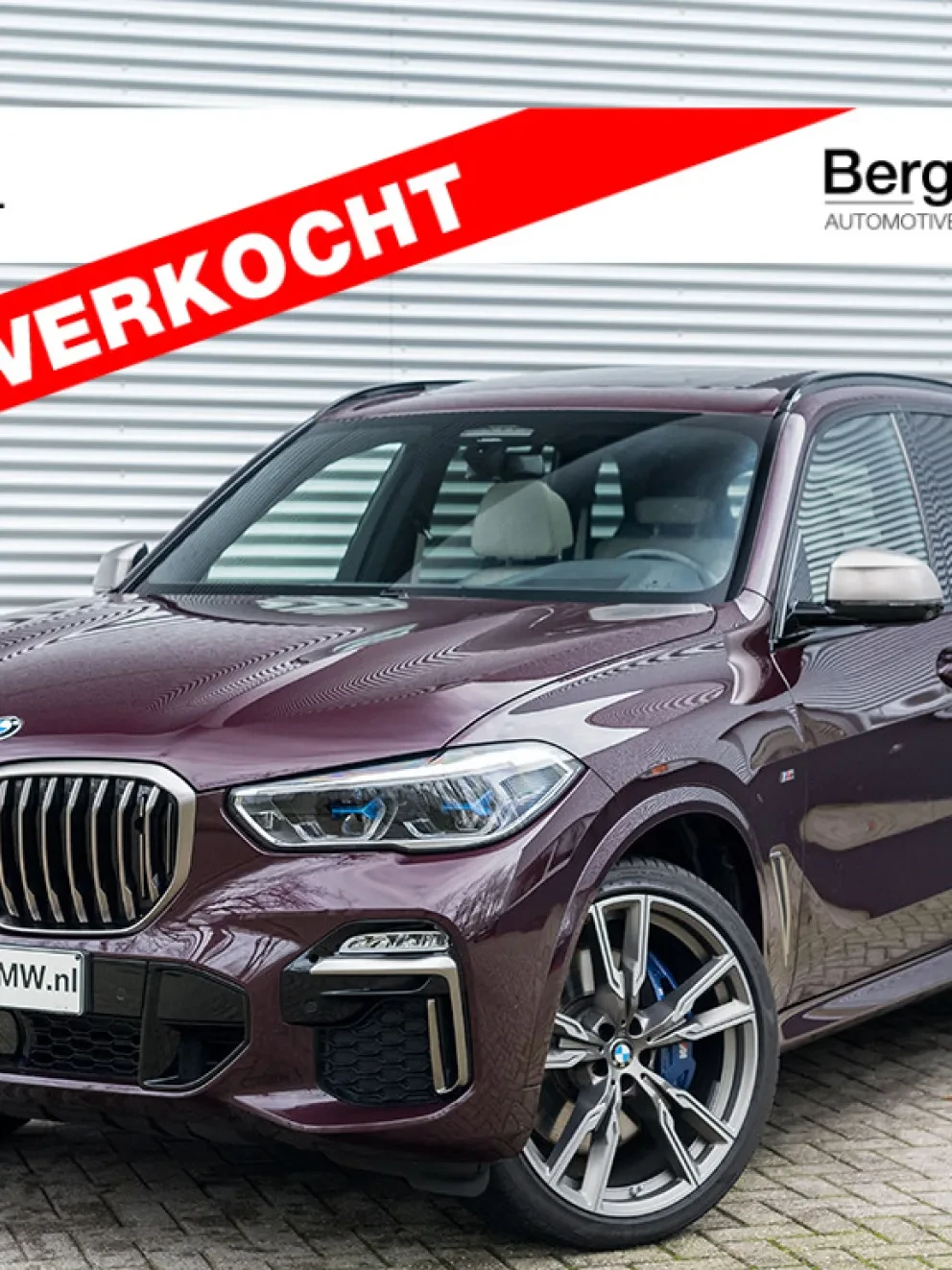 BMW X5 M50d Individual Ametrin Metallic BMW Individual leder Merino Elfenbeinweiss Bergwerff Gorinchem