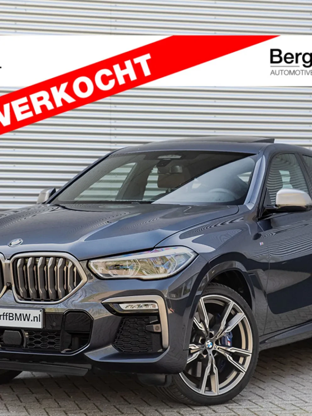BMW X6 M50i High Executive Arcticgrau Metallic Leder Vernasca Design Coffee G06 Bergwerff