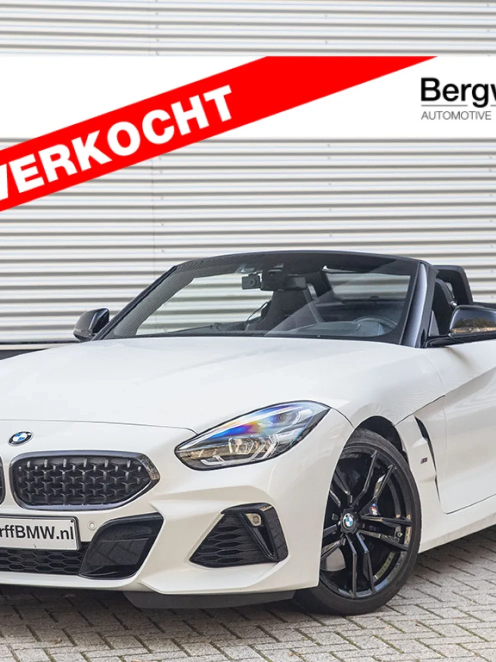 BMW Z4 Roadster Cabrio M40i Alpine White G24 Vernasca alcantara leder 2019 Bergwerff