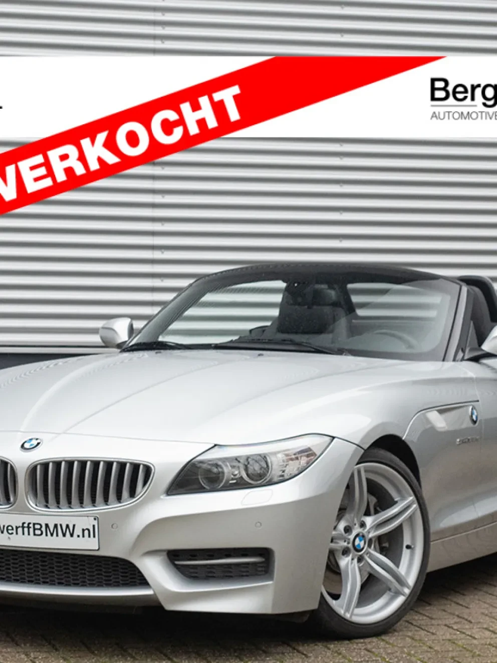 BMW Z4 Roadster Cabrio sDrive35is DCT Titan Silver E89 Uitgebreid lederen bekleding Kansas met SunReflect