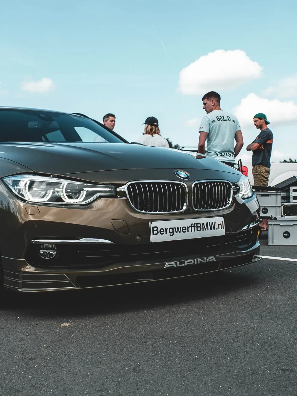 ALPINA B3 Touring S Bi-Turbo Individual Messing Metallic BMW Individual leder Schwarz Bergwerff