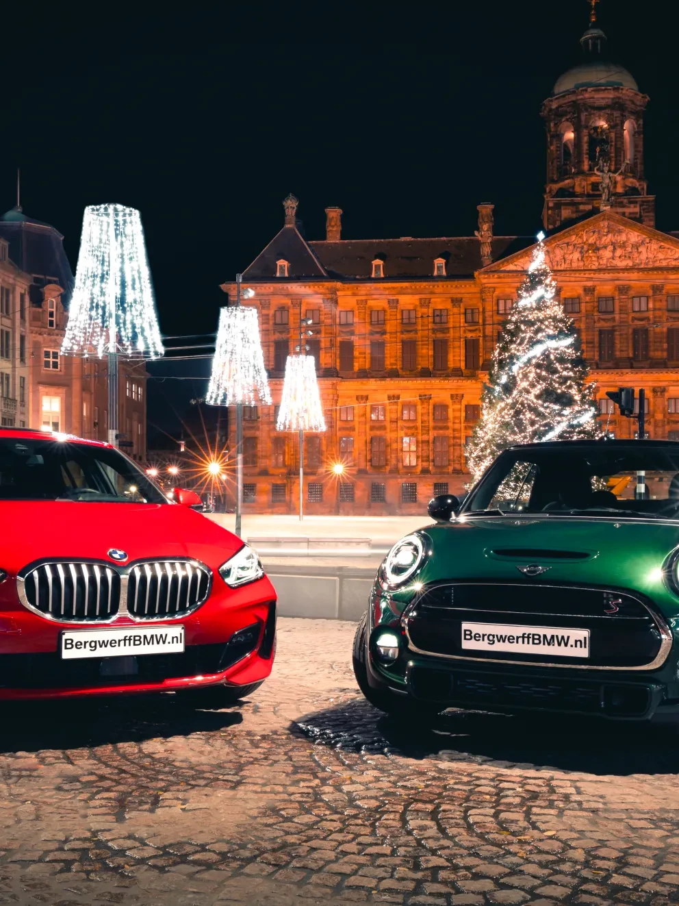 MINI Cooper S Cabrio Chili F57 Britisch Racing Green 2019 Diamond Carbon Black Bergwerff