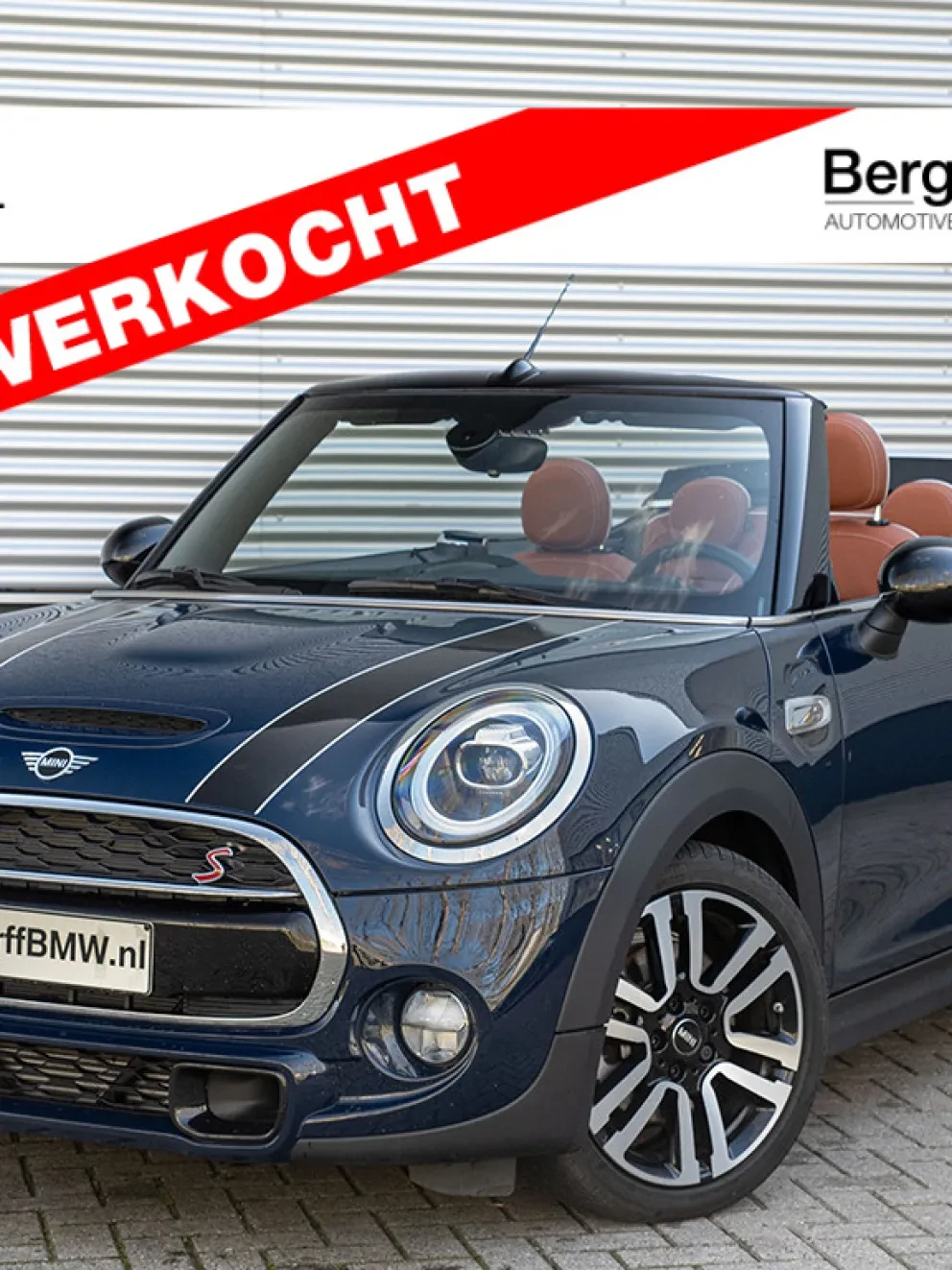 MINI Cooper S Cabrio F57 Chili Lapisluxury Blue Leder Chester Malt Brown black 2019