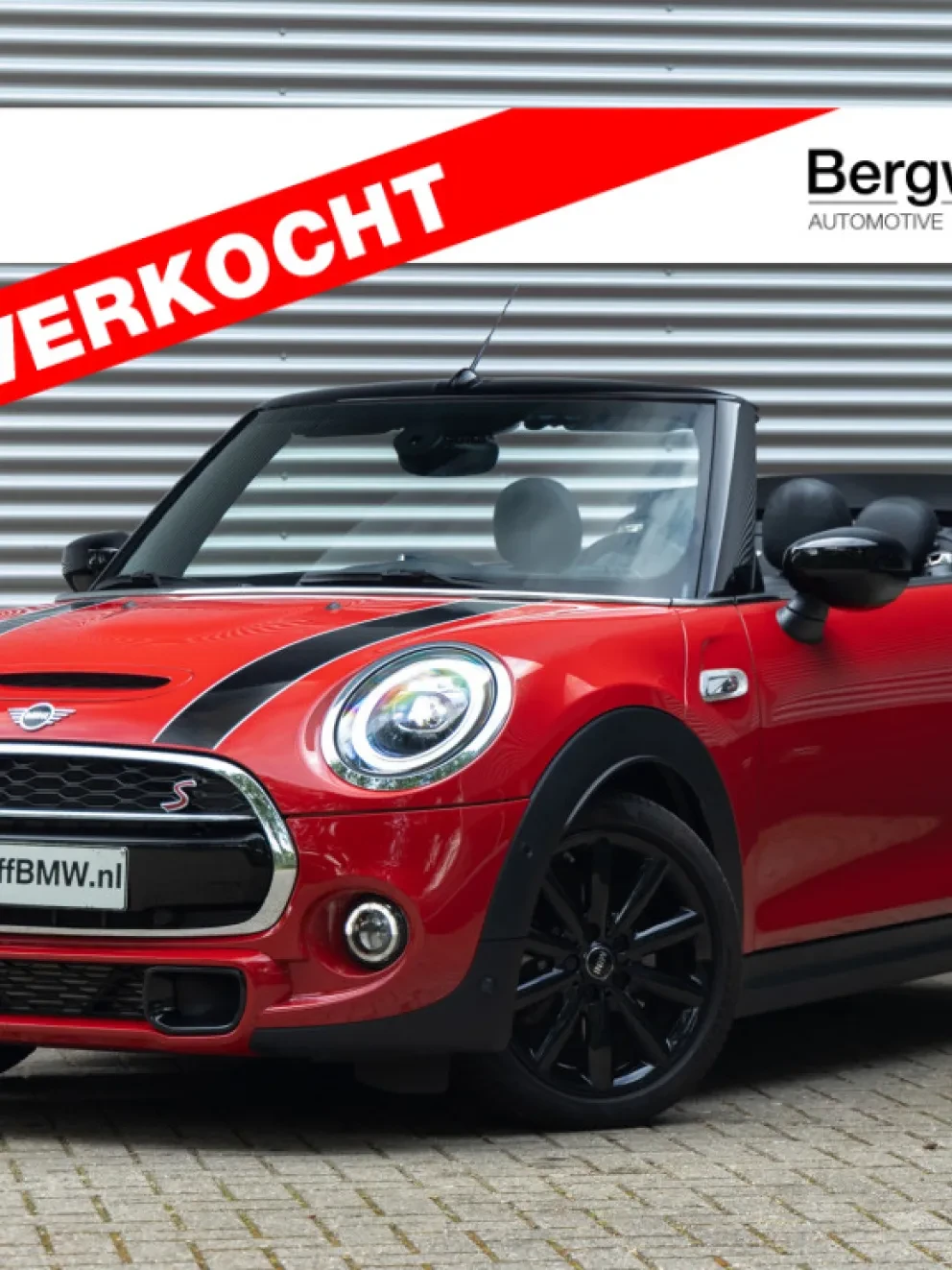 MINI Cooper S Chili Cabrio F57 Chili red MINI Yours Leer Lounge Carbon Black