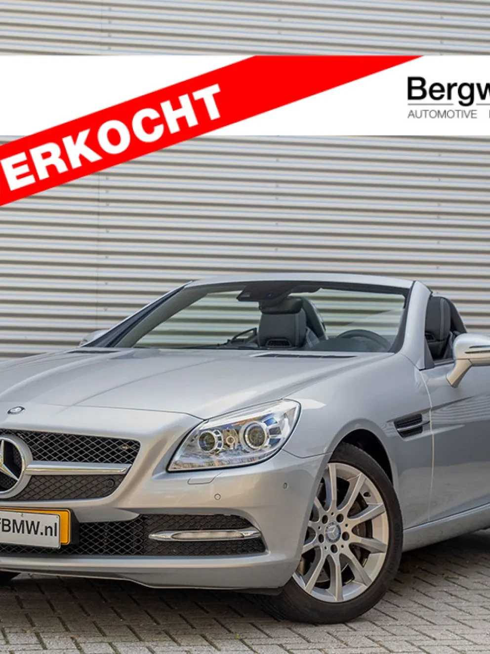 Mercedes-Benz SLK-klasse 350 Ascit Gray Metallic Bergwerff