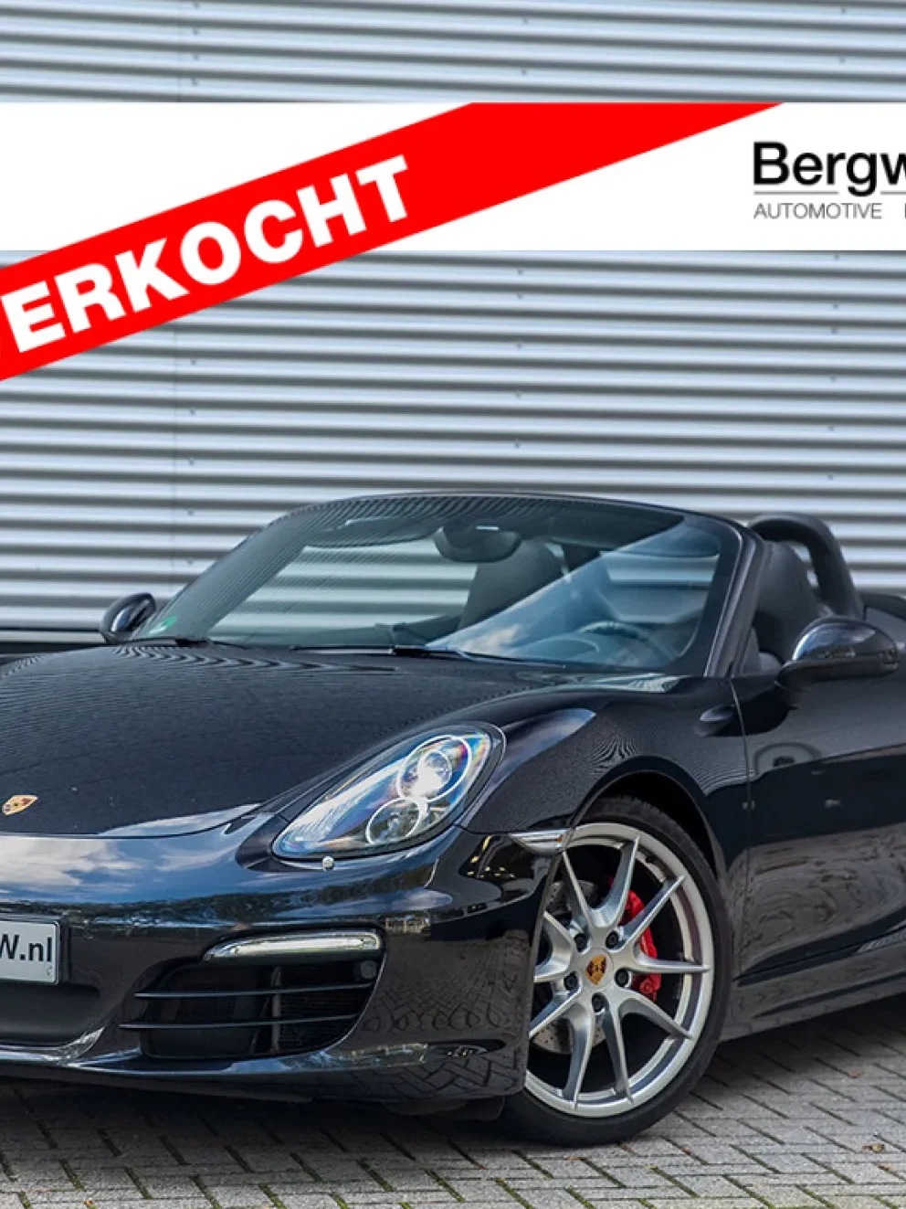 Porsche Boxster S 3.4 PDK Zwart Metallic 981 Bergwerff
