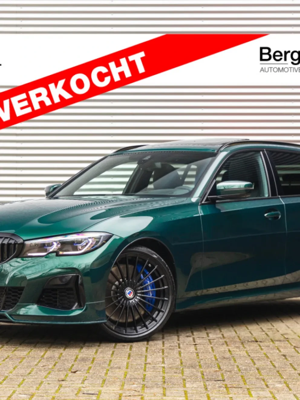ALPINA B3 Touring Alpina Green Metallic Leder Vernasca Schwarz G21 Bergwerff Gorinchem