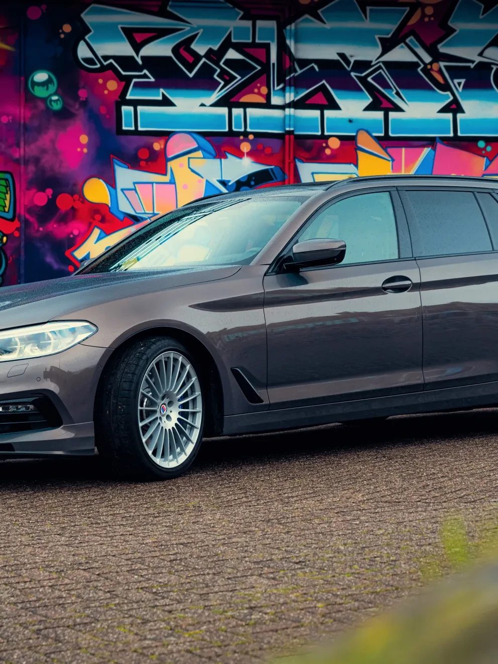 ALPINA B5 Touring Bi-Turbo G31 Alvit Grau metallic BMW Individual Exklusivleder Nappa Schwarz Bergwerff
