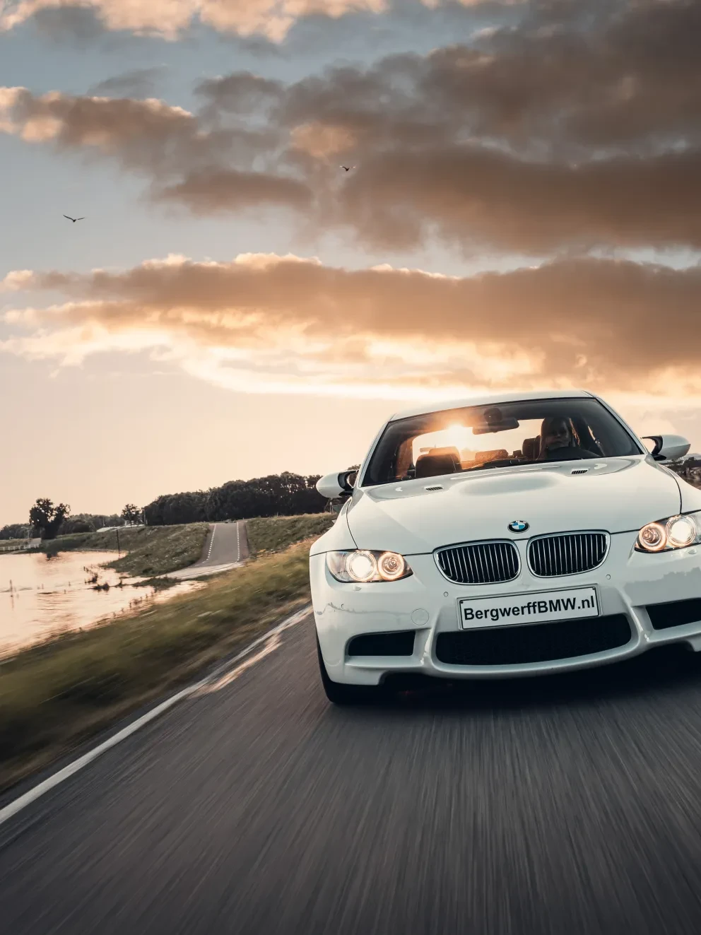 BMW E90 M3 DCT Handgeschakeld Manual Individual Audio Alpine White Leder Novillo Schwarz