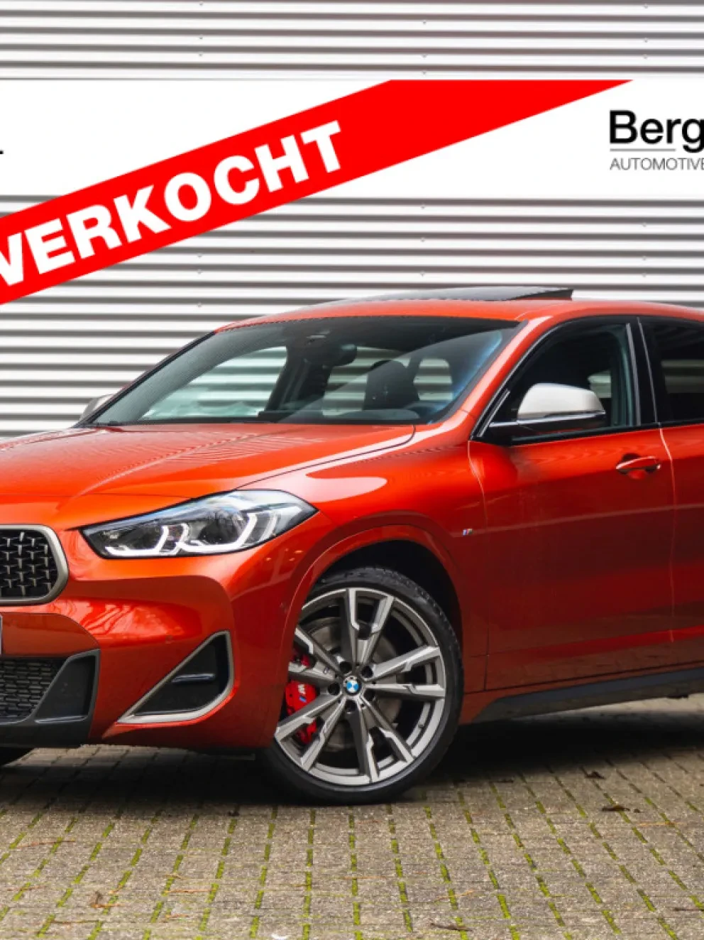 BMW M235i Full Option Sunset Orange metallic F39 SUV Leder Dakota Schwarz geperforeerd