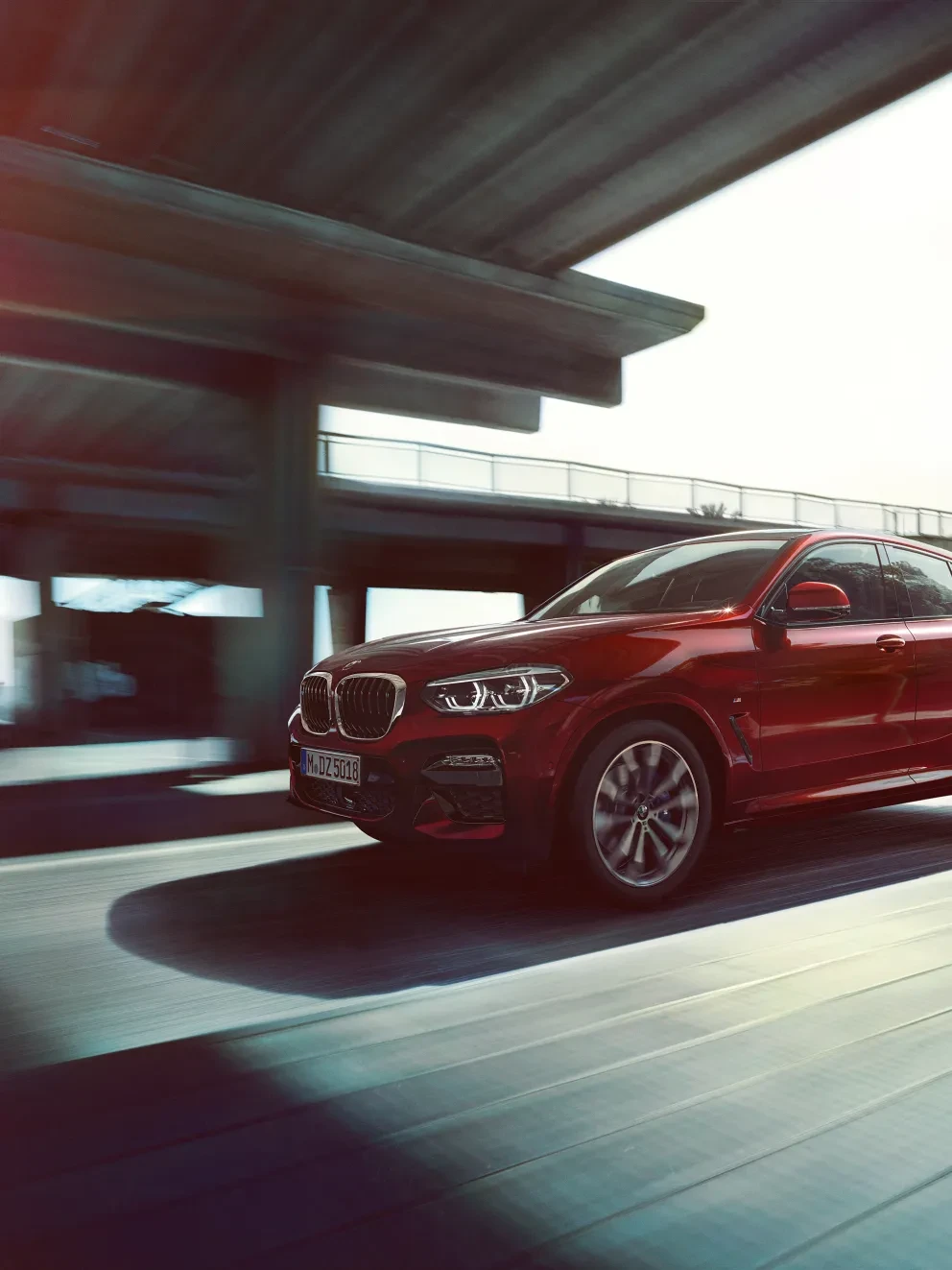  BMW X4 30i Flamenco Red Pearl BMW Individual uitgebreid lederen bekleding Elfenbrown G02 SUV