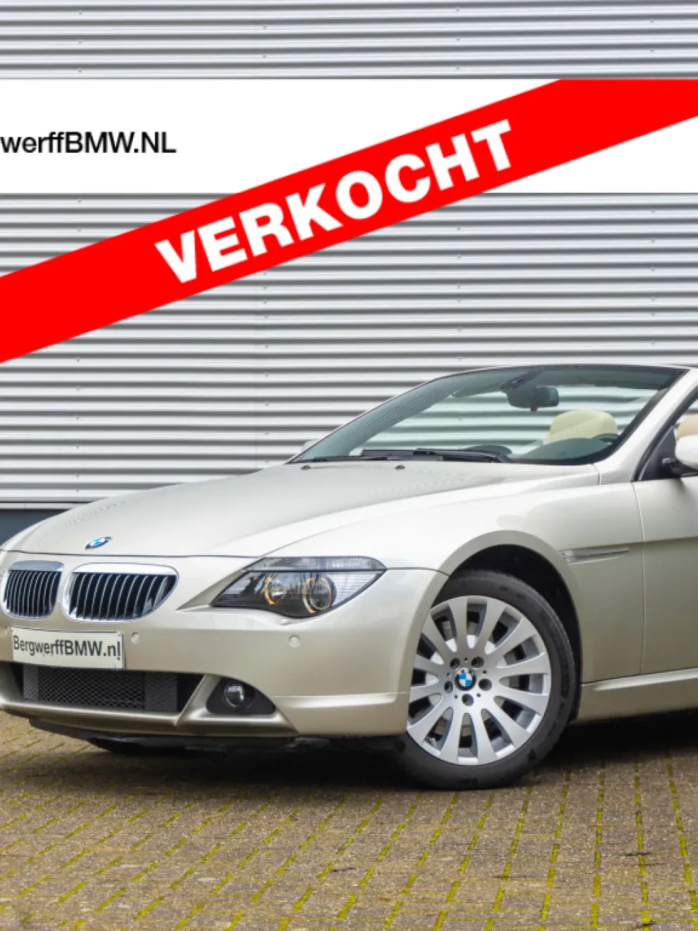 BMW 650i Cabrio Youngtimer Mineralsilber A14 E64 Bergwerff