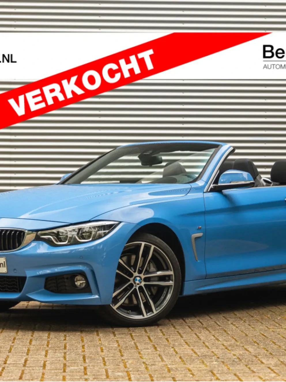 BMW 440i Cabrio Individual Yas Marina Blue Metallic Leder Dakota Schwarz F33 xDrive 2017